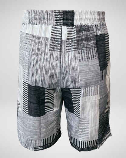 Heren Zomer Short - Geruit Patroon - Korte Broek