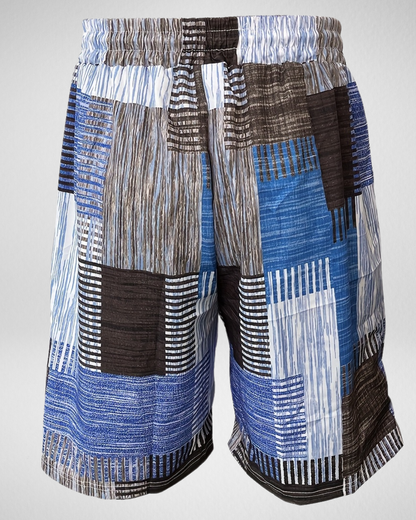 Heren Zomer Short - Geruit Patroon - Korte Broek