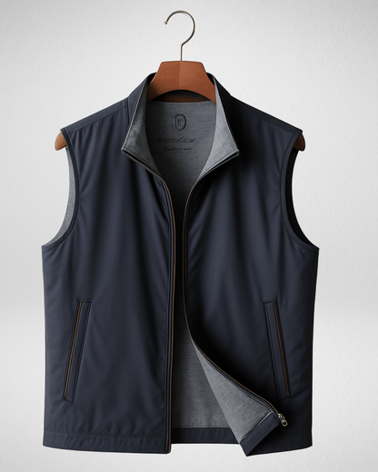 Heren Bodywarmer  – Sportief Mouwloos Vest - Lente & Zomer