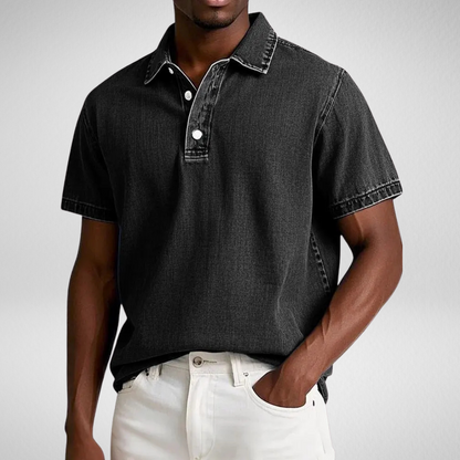 Heren Polo - Vintage Wassing - Korte Mouwen