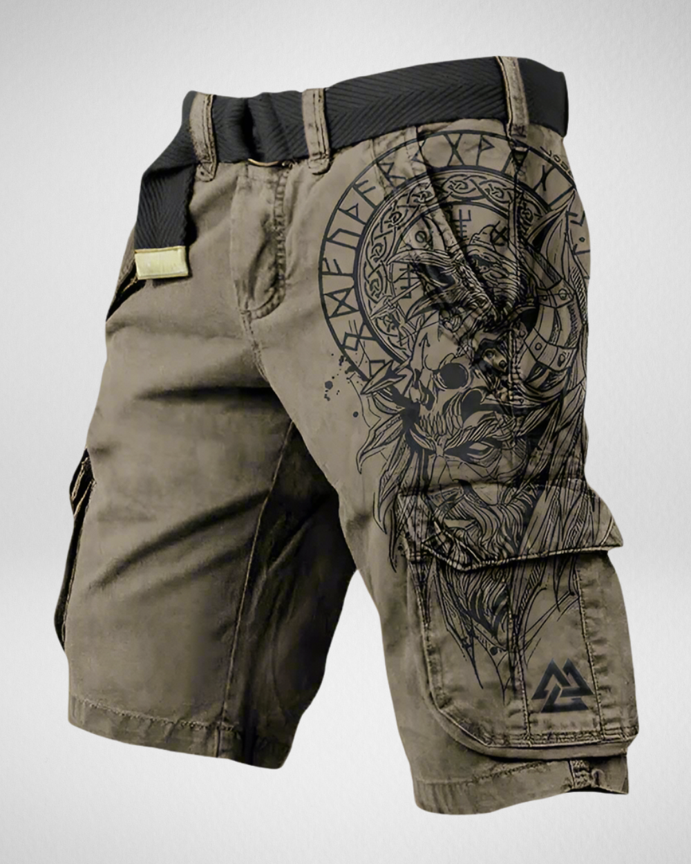 Heren Outdoor Shorts – Comfortabele Pasvorm – Uniek Viking Design