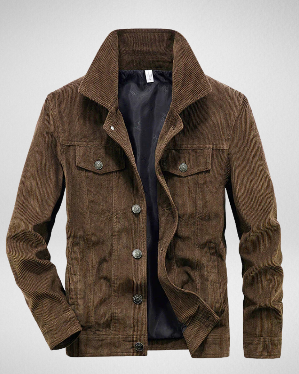 Heren Corduroy Jas – Tijdloos & Veelzijdig – Casual/Smart