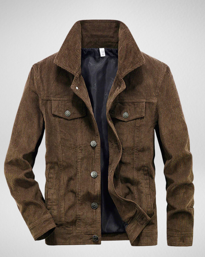 Heren Corduroy Jas – Tijdloos & Veelzijdig – Casual/Smart