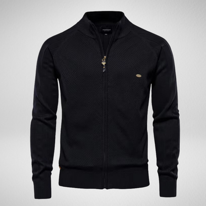 Heren Gebreid Vest – Full-zip – Casual Look