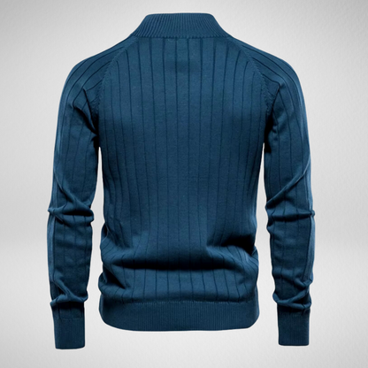 Heren Gebreid Vest – Full-zip – Casual Look