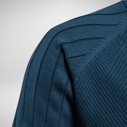 Heren Gebreid Vest – Full-zip – Casual Look