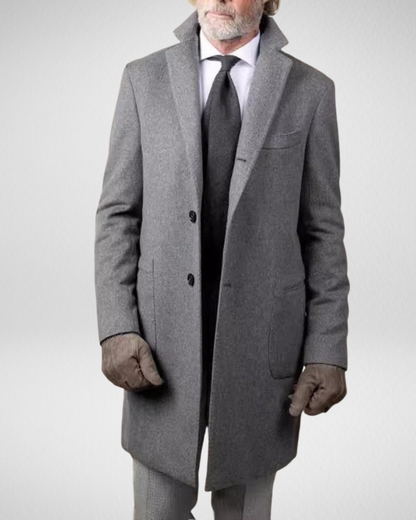 Heren Mantel Overcoat – Tijdloos – Tailored Fit