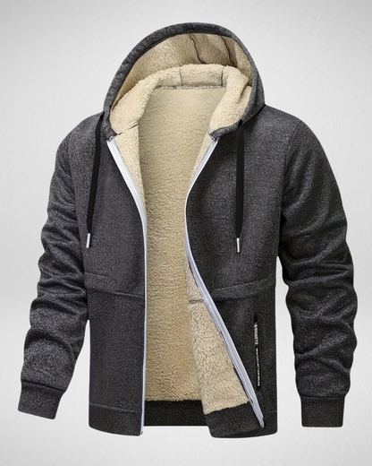 Heren Winter Hoodie Vest – Warm & Comfortabel