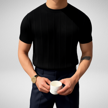 Korte Mouwen Trui Heren – Lichtgewicht & Stretch – Smart Casual