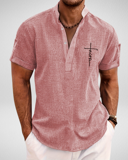 Henley Shirt - Overhemd Man - Zomer