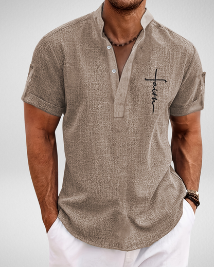 Henley Shirt - Overhemd Man - Zomer