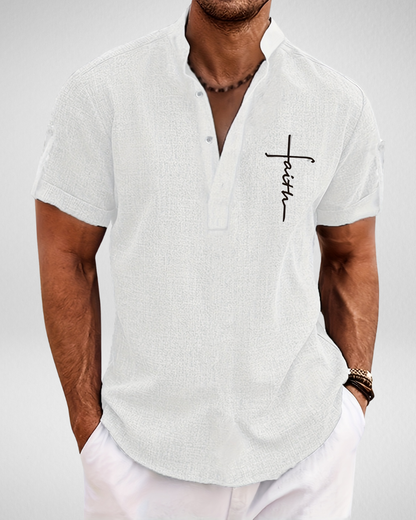 Henley Shirt - Overhemd Man - Zomer