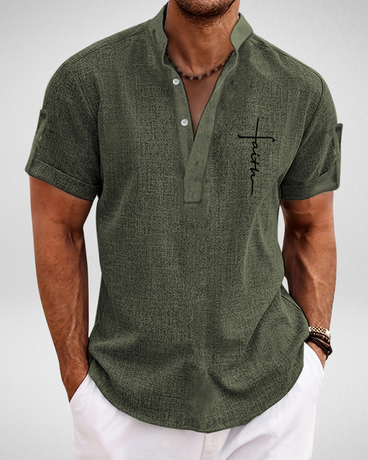 Henley Shirt - Overhemd Man - Zomer