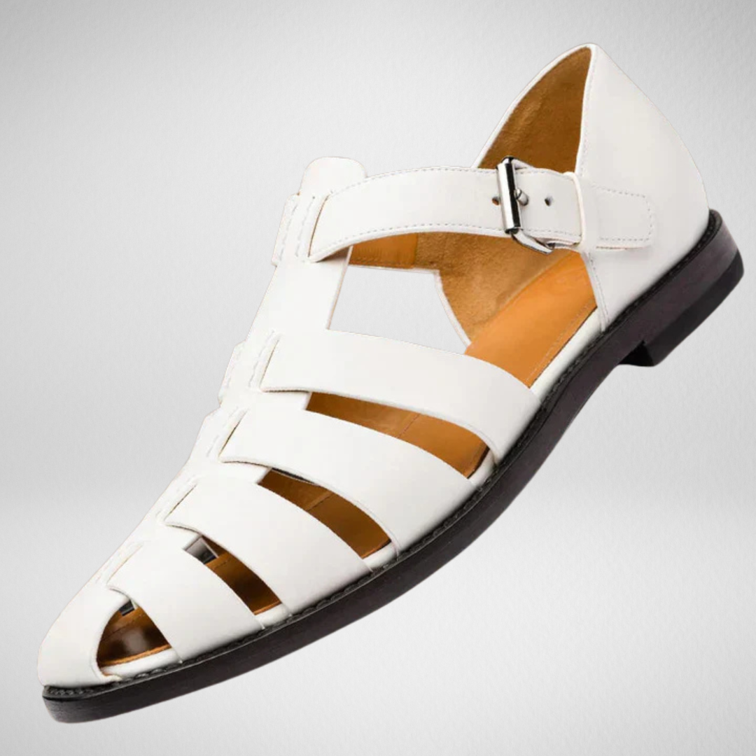 Heren Sandalen Kunstleer – Gesloten Teen - Ademend