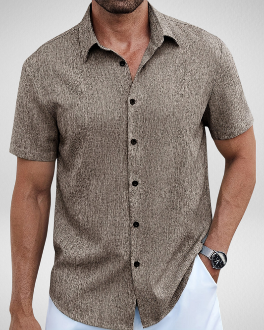 Zomer Heren Overhemd - Korte Mouwen - Casual