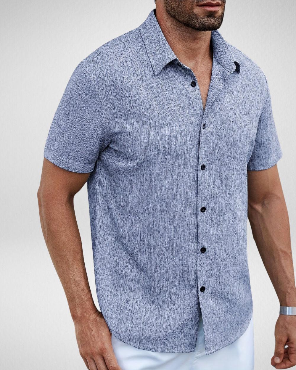 Zomer Heren Overhemd - Korte Mouwen - Casual