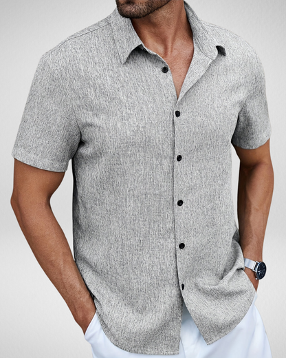 Zomer Heren Overhemd - Korte Mouwen - Casual