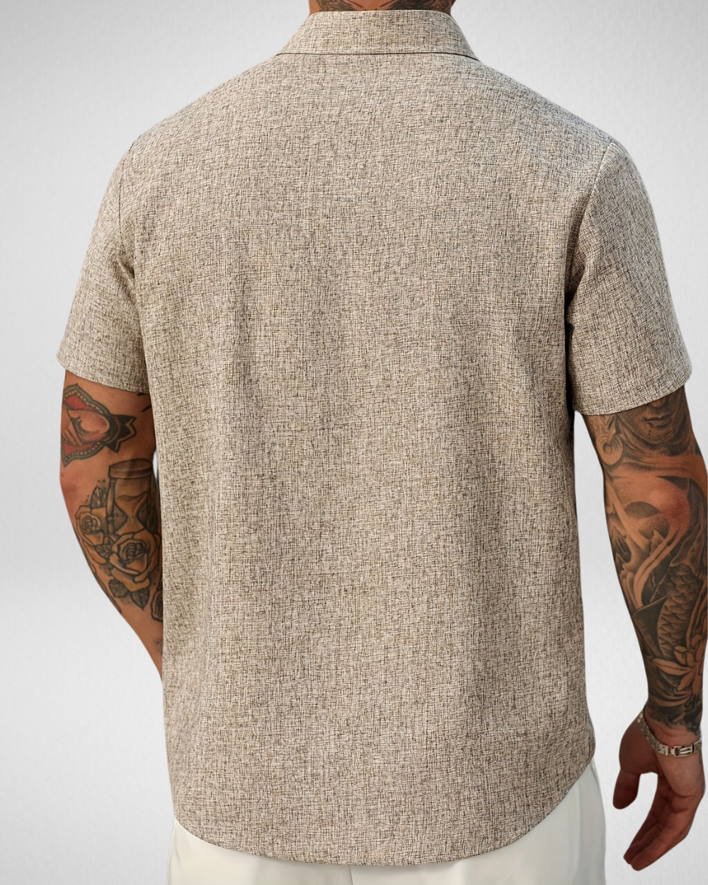 Zomer Heren Overhemd - Korte Mouwen - Casual