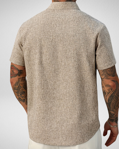 Zomer Heren Overhemd - Korte Mouwen - Casual