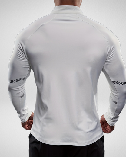 Heren Slim-fit Sportjack met Rits – Stretch & Ademend