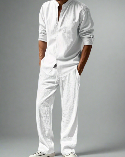 Casual Zomer Heren Set – Ademend & Losvallend Design