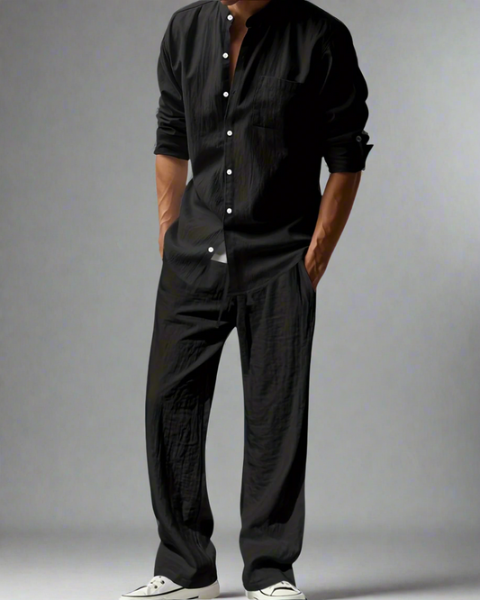 Casual Zomer Heren Set – Ademend & Losvallend Design