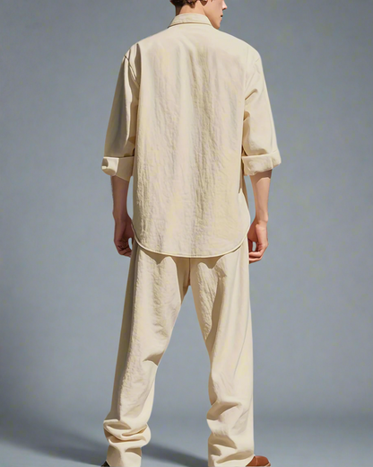 Casual Zomer Heren Set – Ademend & Losvallend Design