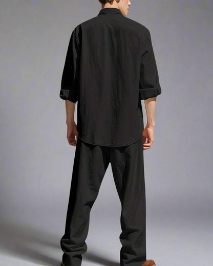 Casual Zomer Heren Set – Ademend & Losvallend Design
