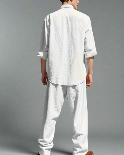 Casual Zomer Heren Set – Ademend & Losvallend Design