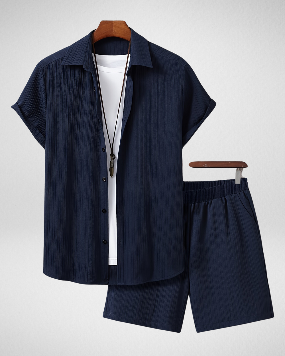 Heren Zomerset - Overhemd & Shorts - Luchtig