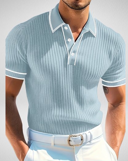 Heren Zomer Polo – Gebreid & Gestroomlijnd