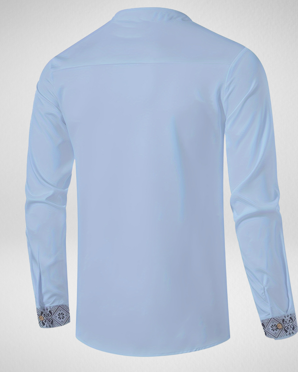 Bohemian Heren Overhemd – Borduursel – Ademend