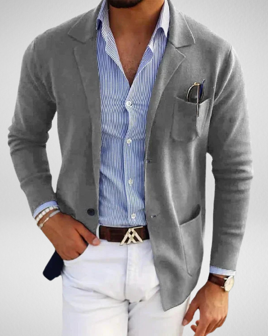 Heren Slim Fit Blazer – Casual Chic - Zomer