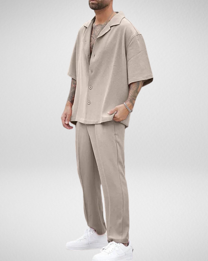 Heren Zomerset – Overhemd & Broek – Comfortabel & Casual