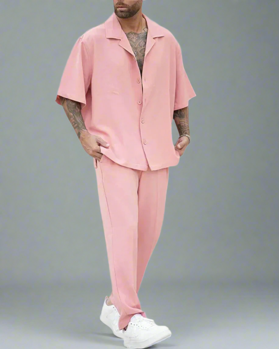 Heren Zomerset – Overhemd & Broek – Comfortabel & Casual
