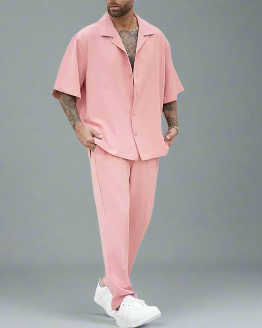 Heren Zomerset – Overhemd & Broek – Comfortabel & Casual
