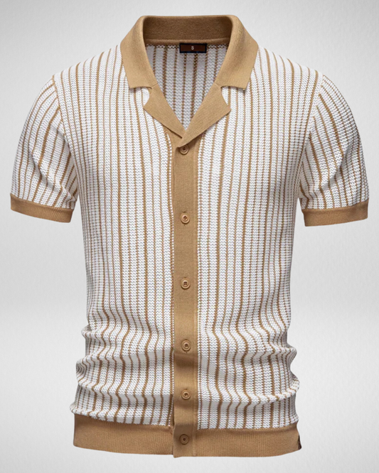 Retro Overhemd Heren – Lichtgewicht - Casual