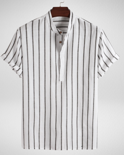 Gestreept Heren Shirt – Comfort Fit – Ademend