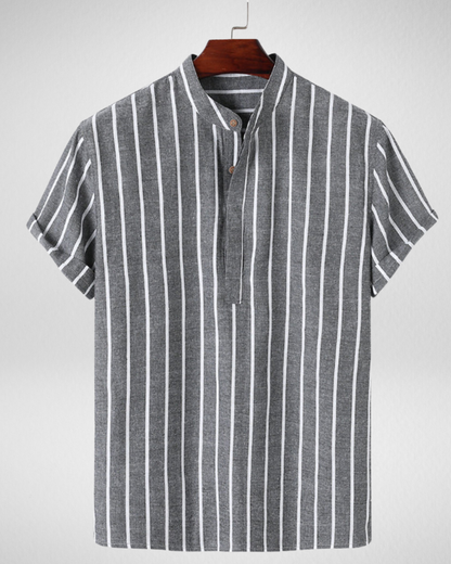 Gestreept Heren Shirt – Comfort Fit – Ademend