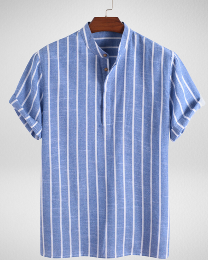 Gestreept Heren Shirt – Comfort Fit – Ademend