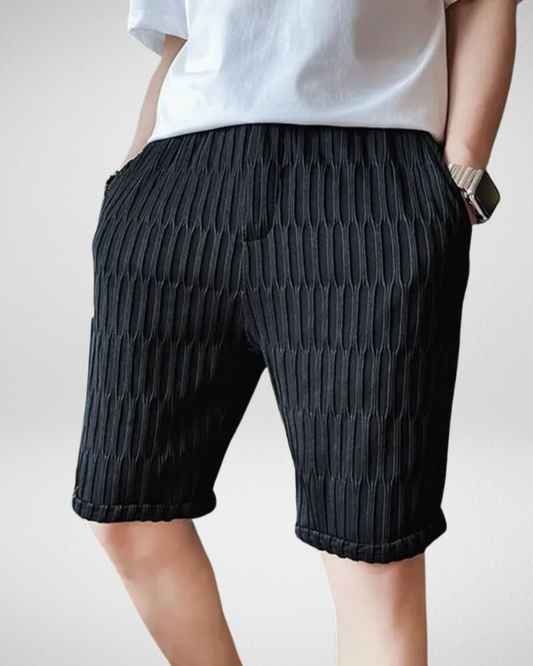 Korte Broek Heren – Comfort Fit – Gevouwen Zoom