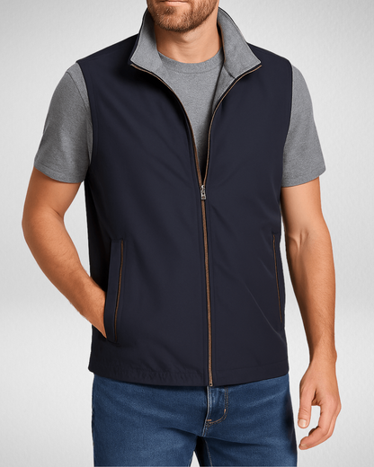 Heren Bodywarmer  – Sportief Mouwloos Vest - Lente & Zomer