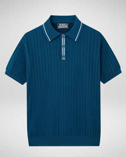 Gebreide Polo Heren – Tijdloos Design – Casual