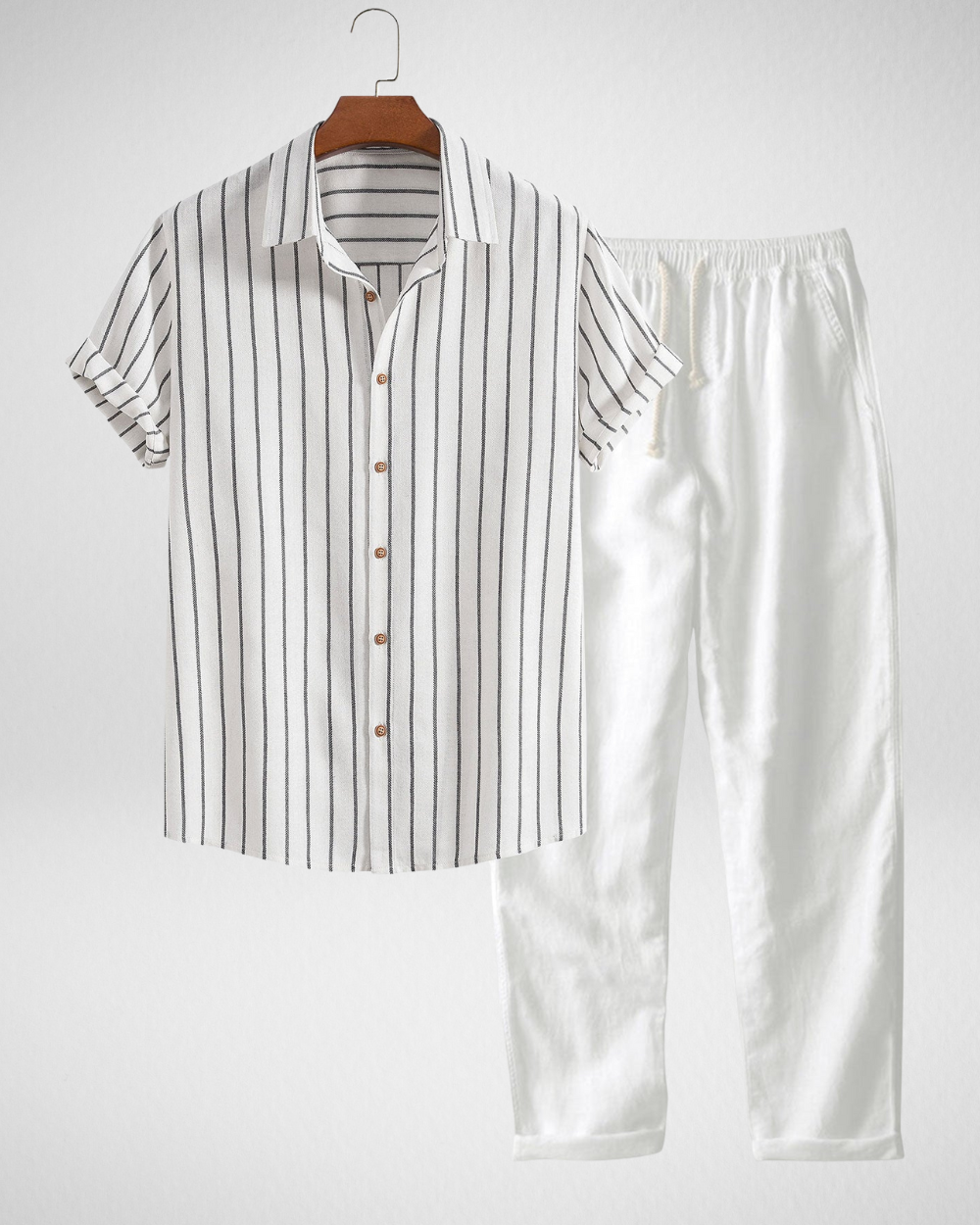 Zomerset - Gestreept Overhemd - Broek