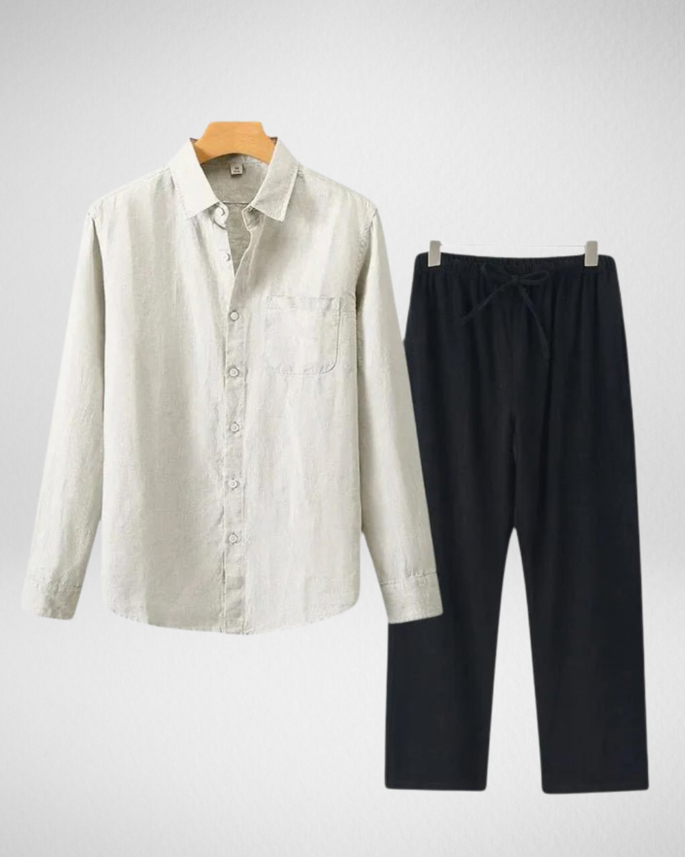 Zomer 2-Delige Set - Zomerse Look - Overhemd & Broek