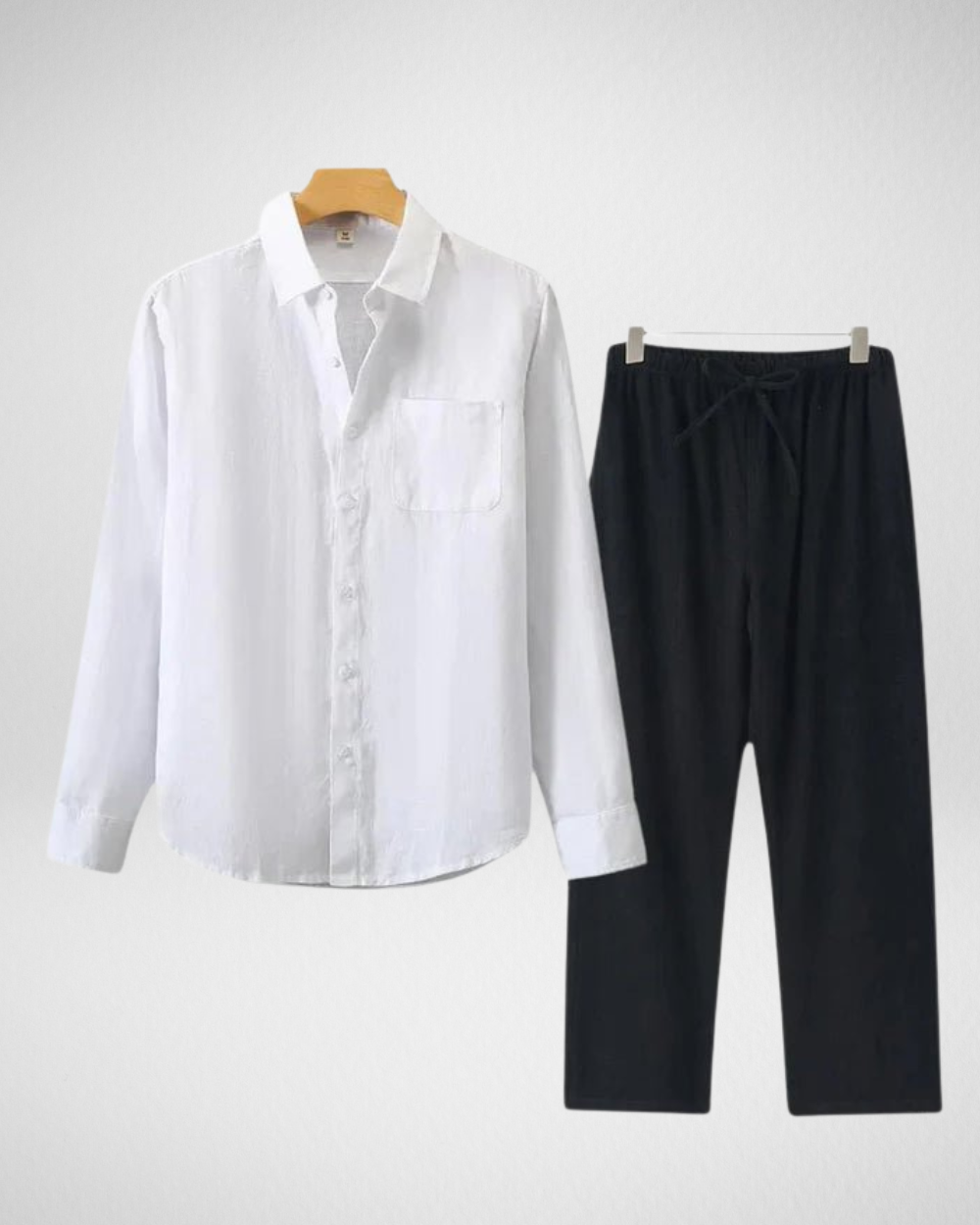 Zomer 2-Delige Set - Zomerse Look - Overhemd & Broek