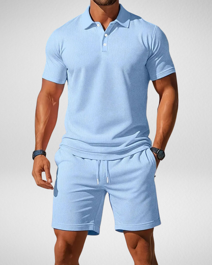 Zomer 2-Delige Set Heren - Polo & Shorts