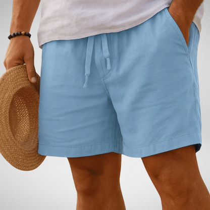 Heren Korte Broek Zomer - Linnen-look