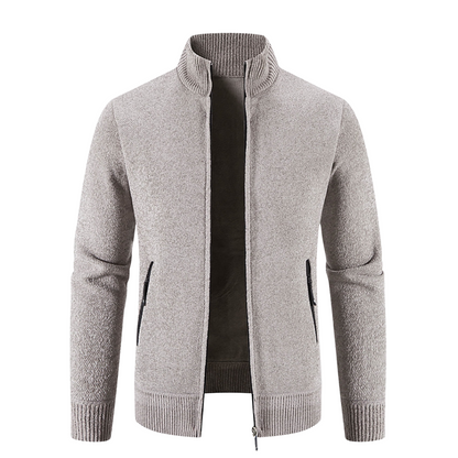 Heren Vest – Zachte Knit & Ritssluiting – Casual