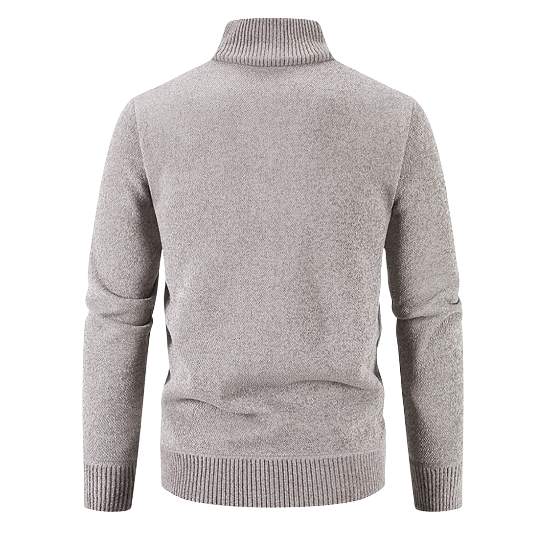 Heren Vest – Zachte Knit & Ritssluiting – Casual